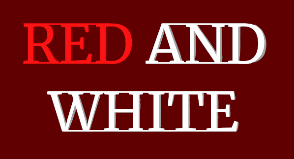 Red and White